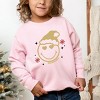 SmileyWorld Christmas Heart Eyes - Toddler Graphic Sweatshirt - 3 of 4