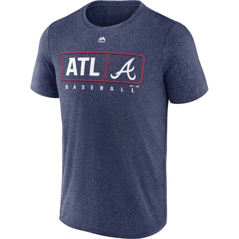 Mlb Atlanta Braves Men's Short Sleeve Athleisure T-shirt : Target