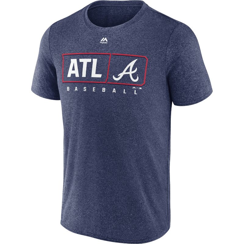 MLB Atlanta Braves Men&#39;s Short Sleeve Athleisure T-Shirt, 1 of 4