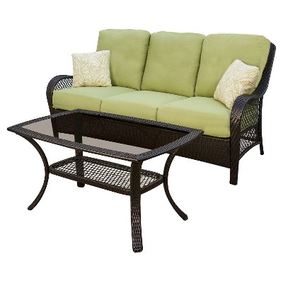 2pc Patio Seating Set Hanover