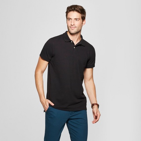 Men S Standard Fit Short Sleeve Loring Polo T Shirt Goodfellow Co Target