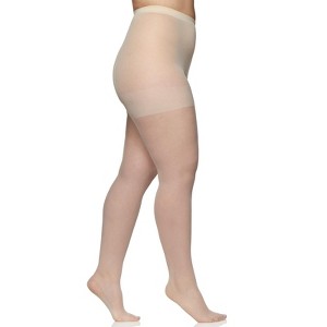 Berkshire Queen All Day Sheers Non-Control Top Pantyhose with Sandalfoot Toe - 4416 - 1 of 1