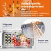 Simzlife 48Qt Outdoor Portable Car Refrigerator,Portable Car Refrigerator Electric Cooler, Gray - 3 of 4