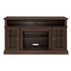 TV Media Stand For TV Up To 65" Traditional Media Entertainment Center Console Table With Open And Closed Storage Space - 3 of 4