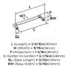 Amerock Balon Pull for Cabinets, Drawers, and Furniture - 3 of 4