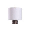 StyleCraft Chesham Floral Open Design Column Table Lamp with Drum Shade Brass: Adjustable 3-Way Lighting, UL Listed - image 2 of 4