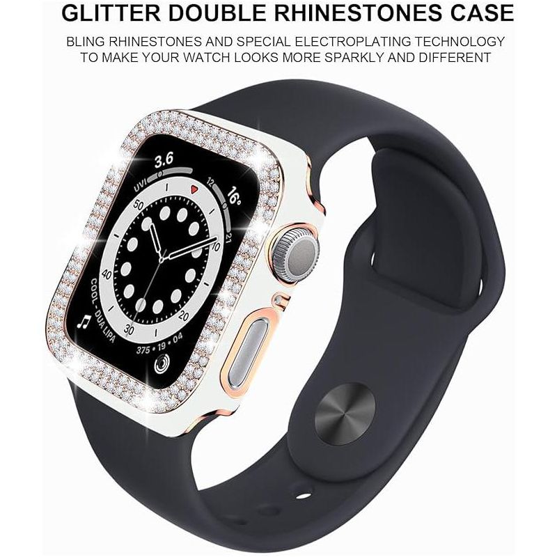 Worryfree Gadgets Bling Bumper Case for Apple Watch - 6 size options, 3 of 8