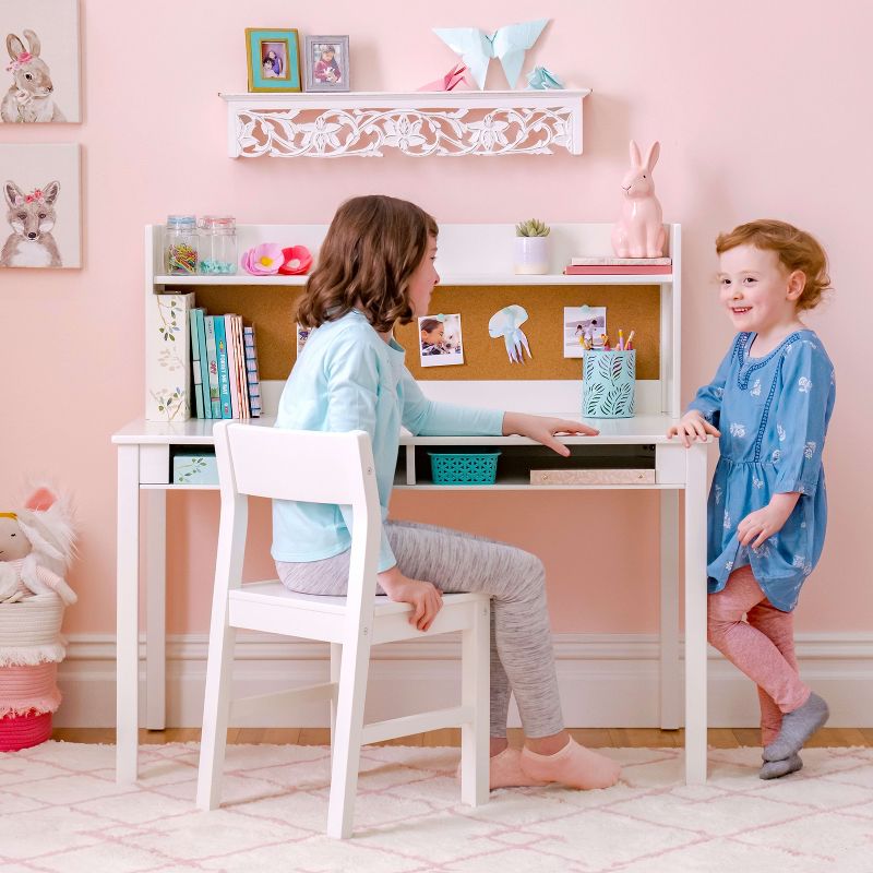 Martha Stewart Living and Learning Kids' Desk with Hutch and Chair, 3 of 7