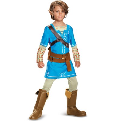 The Legend of Zelda Link Breath Of The Wild Deluxe Child Costume