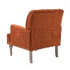 Set of 2 Naida Armchair with Carved Legs | ARTFUL LIVING DESIGN-RUST - 4 of 4
