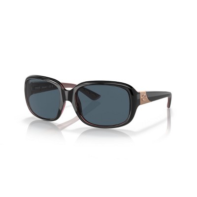 Costa 6S9041 58mm Woman Pillow Sunglasses Polarized Gray Lens