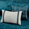5 Pcs Elegant Velvet Satin Binding Comforter Set,All Season Home Textile Cozy Alternative Bedding Set fits Lux Bedroom Decor - 4 of 4
