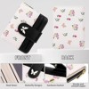 FATMOON Women’s Wallet - Stylish Floral RFID Bifold Purse with Zipper Coin Pocket & ID Window, Perfect for Daily Commuting, Shopping - 4 of 4