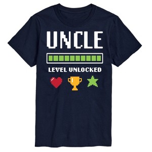 Men's - Instant Message - Uncle Level Unlocked Short Sleeve Graphic T-Shirt - 1 of 4