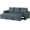 CONVERTIBLE SOFA in Black Polyester - 3 of 4