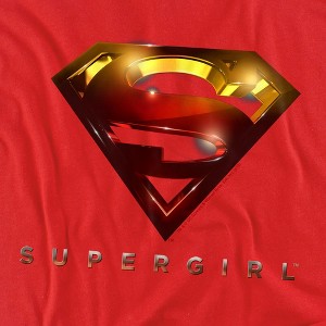 Women's Supergirl Logo Glare Loose T-Shirt - 1 of 4