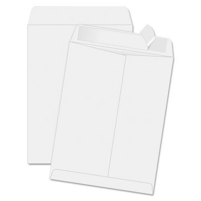 Quality Park Redi-Strip Catalog Envelope, #14 1/2, Cheese Blade Flap, Redi-Strip Adhesive Closure, 11.5 x 14.5, White, 100/Box