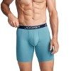 Jockey Men's Chafe Proof Pouch Microfiber 8.5" Long Leg Boxer Brief - 3 Pack - 2 of 4