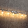 Whizmax Modern Glass Bathroom Vanity Light, Crystal Shower Light,  Wall Mount Lighting Fixture for Hallway Kitchen Bedroom Living Room - 3 of 4