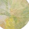 Green And Yellow Abstract Washable Indoor Outdoor Area Rug - 4 of 4