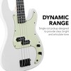 Best Choice Products Full Size Beginner 4-String Electric Guitar Bass Guitar w/ Padded Case - 3 of 4