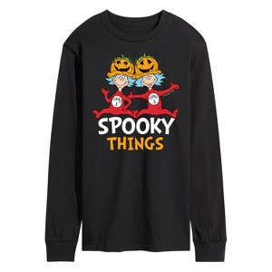 Men's - Dr. Seuss - Spooky Things Long Sleeve Graphic T-Shirt - 1 of 4