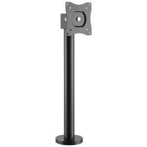 Mount-It! Point-of-Sale Register Stand for Checkout Stations and Screens with VESA Patterns | Bolt-Down Base, VESA 75 & 100 Compatible - 1 of 4