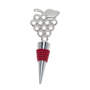 Unique Bargains Grape Stopper Aluminum Alloy TPE 4.53"x1.57"x0.79" 1 Pc - 1 of 3