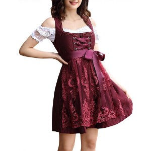 KOJOOIN Costume Women's Cosplay Dress Traditional Costume Carnival Outfit - 1 of 4