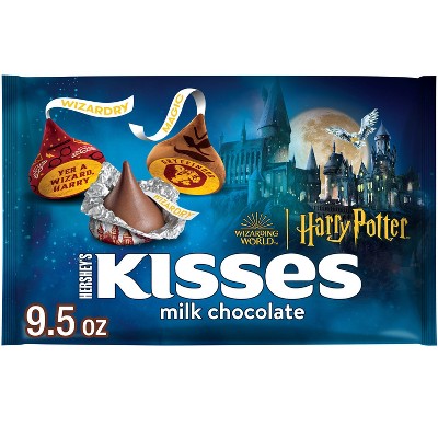 HERSHEY'S Kisses Milk Chocolate Harry Potter Halloween Candy - 9.5oz