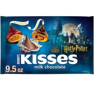 HERSHEY'S Kisses Milk Chocolate Harry Potter Halloween Candy - 9.5oz - 1 of 4