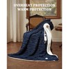 Heating Blanket - Thick Tufted Electric Blanket, 10 Heat Levels and 10 Time Settings, Machine Washable Fast Heating Blanket - 2 of 4