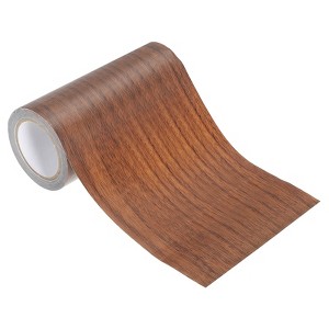 Unique Bargains Self-Adhesive Realistic Patch Wood Grain Repair Tape - 1 of 4