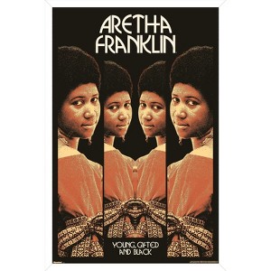 Trends International Aretha Franklin - Reflect Framed Wall Poster Prints - 1 of 4