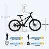 Kids Mountain Bike, Single Speed Bikes with 24 Inch Wheel Outdoor Traveling Cycling Hiking Exercise Bicycles for 9-12 Age - 3 of 4