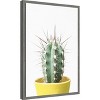 Amanti Art Spikey Cactus by Kathrin Pienaar Canvas Wall Art Print Framed - 2 of 4