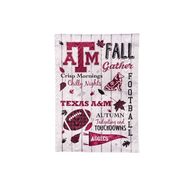 Evergreen Texas A&M Garden Flag 12 x 18 Inches Indoor Outdoor Decor