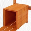 Sevobal Pet Carriers, Outdoor Cat Enclosure with Waterproof Roof and Resting Box, Large Exercise Place for 3-5 Cats, Orange, 68.31"*108.26"*59.84" - 3 of 4