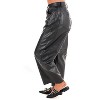 Women's Nothing Really Matters Pleather Barrel Pants - MIOU MUSE - 2 of 4