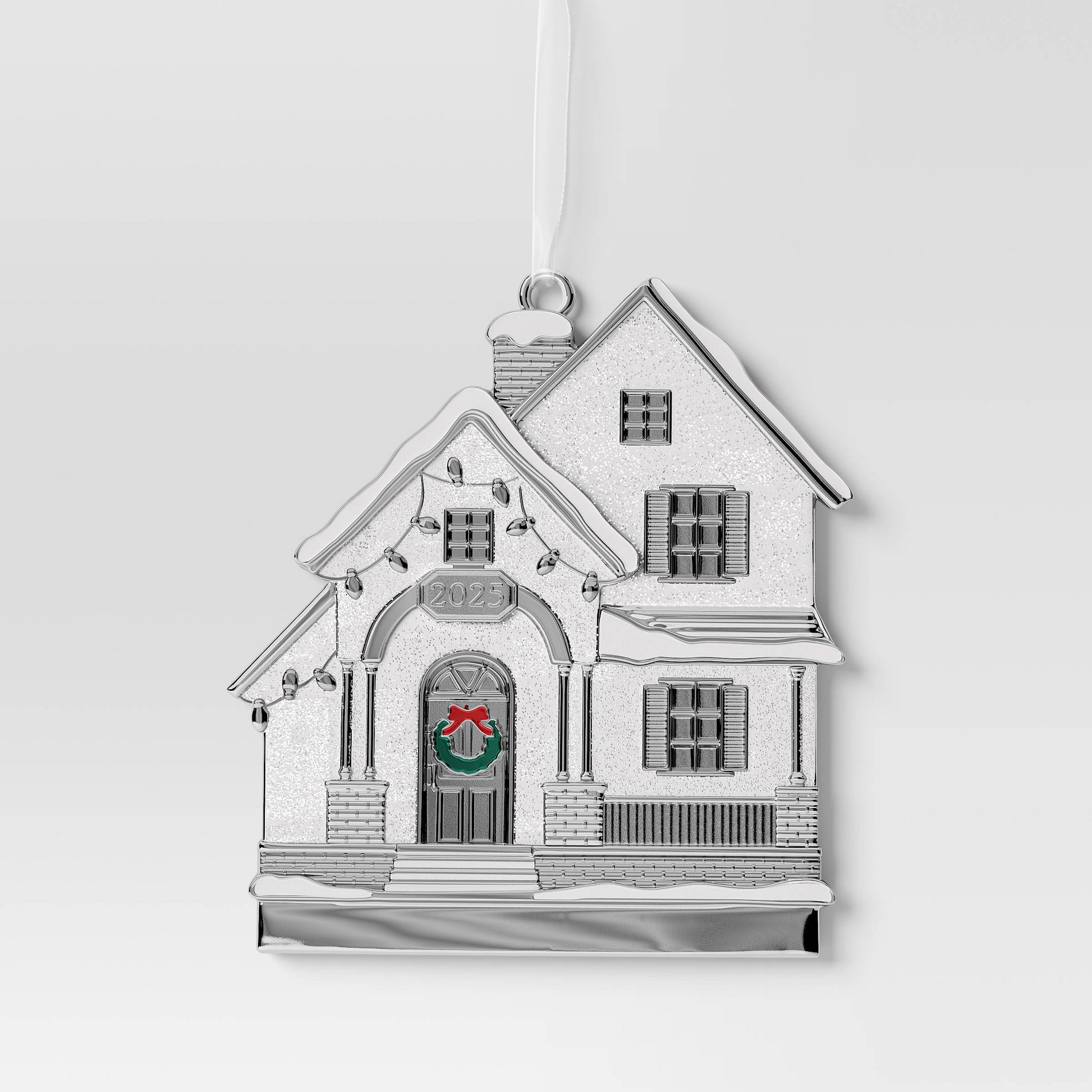 Metal House Christmas Tree Ornament - Wondershop™
