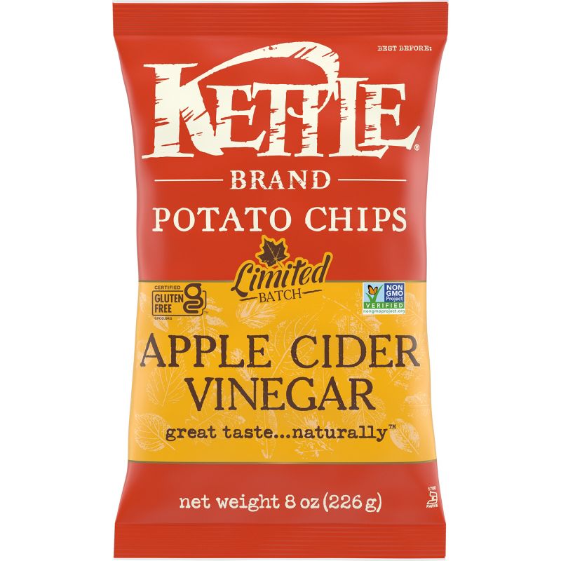 Kettle Brand Potato Chips Apple Cider Vinegar Kettle Chips - 8oz, 1 of 6