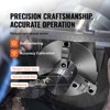 VEVOR 3-Jaw Lathe Chuck, 8'', Self-Centering Lathe Chuck, 0.16-8 in/4-200 mm Clamping Range with T-key Fixing Screws Hexagon Wrench, Silver - 4 of 4