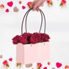 Unique Bargains Wedding Party Paper Flower Gift Bags with Handle 12 Pcs - 4 of 4