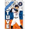 Trends International Mlb Houston Astros - José Altuve 23 Framed Wall Poster  Prints Mahogany Framed Version 22.375 X 34 : Target