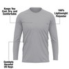 Men's New Jersey Institute of Technology Adult Sport Long Sleeve Shirt Primary Logo - 4 of 4