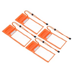 Unique Bargains Universal Waterproof Beach Swimming Pool Phone Dry Bag 4 Pcs - 1 of 4