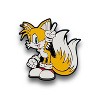 Just Funky Sonic The Hedgehog Tails Enamel Pin | Official Sonic Series Collectible - 2 of 4