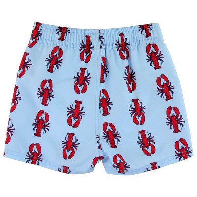 RuggedButts Boys UPF50+ Americana Swim Trunks - My Little Lobster, 5 — фото 2