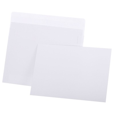 Unique Bargains Wedding Greeting DIY Graduation Blank Cards and Envelopes 50 Set