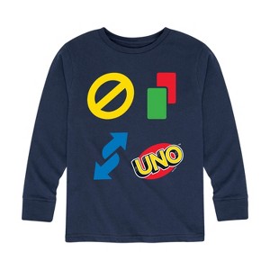 Boys' - UNO - Toddler And Youth Long Sleeve Graphic T-Shirt Long Sleeve Graphic T-Shirt - 1 of 4